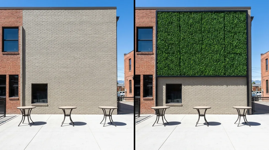 Result artificial grass installation in Denver - Denver Turf Installation