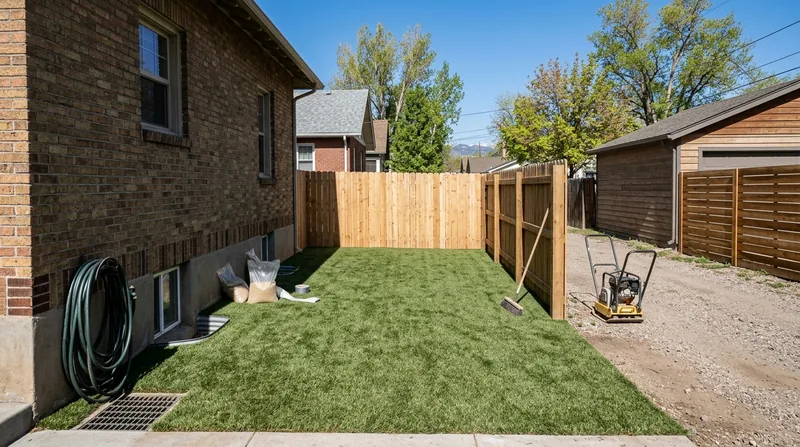 Pet Turf & Dog Run Installation Denver