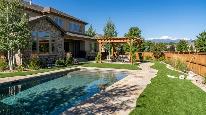 Pool Surround Turf Denver